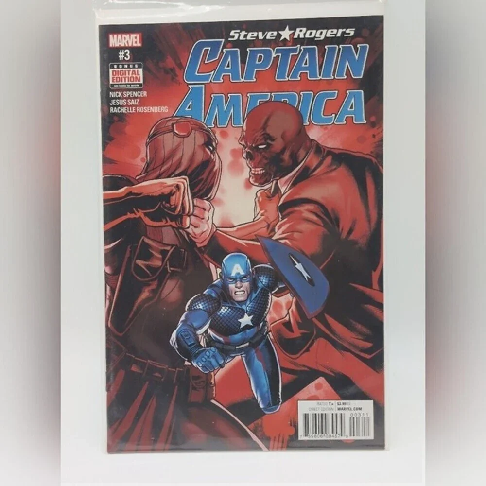 Captain America Steve Rogers Set Of 10 Comic Book Collection